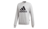 Badge of Sport Fleece Sweatshirt "Medium Grey Heather" GC7337