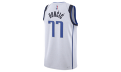 NBA MAVERICKS 'DONCIC 77' 22/23 ASSOCIATION EDITION SWINGMAN JERSEY "White" DN2074 100