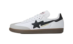 Samba "Bape - White Black" JR9245