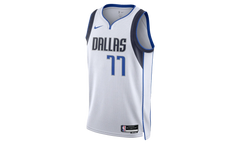 NBA MAVERICKS 'DONCIC 77' 22/23 ASSOCIATION EDITION SWINGMAN JERSEY "White" DN2074 100