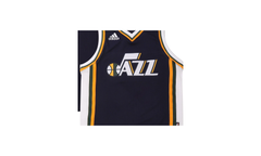 Utah Jazz Swingman Jersey "Navy Blue / White-Blank" BE9849