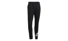 Essentials French Terry Tapered Cuff Logo Pants "Black / White" GK8968