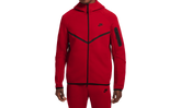 Sportswear Tech Fleece Windrunner Full-zip Hoodie "GYM RED/BLACK" HV0949 687
