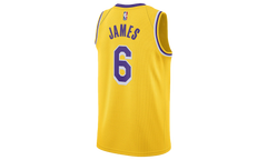 LA LAKERS LEBRON JAMES #6 ICON SWINGMAN JERSEY "Yellow" CW3669 738