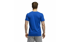 Badge of Sport Tee "Collegiate Royal / White" CW9767