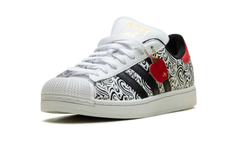 SUPERSTAR II "White/Black/Red" JQ6116