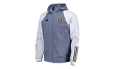 REAL SALT LAKE ALL-WEATHER RAGLAN FULL-ZIP JACKET "Charcoal" IL3028