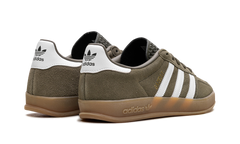 Gazelle Indoor "Olive Strata Cloud White Gum" JQ0174