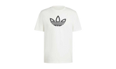 Outline Trefoil T-Shirt "Cloud White" iy4890