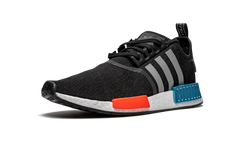 NMD_R1 "Black / Silver / Solar Red" FY5727