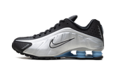 Shox R4 "Metallic Silver Black Psychic Blue" HQ1988 004