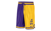 LA LAKERS COURTSIDE NBA GRAPHIC SHORTS "Purple" DR9350 728