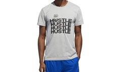 New Hustle Graphic Tee "Grey" DZ8630