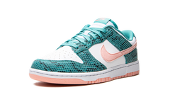 Dunk Low "Snakeskin Washed Teal Bleached Coral" DR8577 300