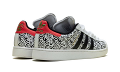 SUPERSTAR II "White/Black/Red" JQ6116