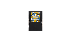 Collage Blackbird Tee "Black Teal Yellow" DH3941