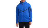 Tech Men's Full-zip Windrunner Hoodie "Game Royal/Black" HV0949 480