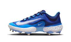 Alpha Huarache Elite 4 Low "Hyper Royal White" DJ6521 414
