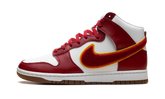 Dunk High "Chenille Swoosh White Gym Red" DR8805 101