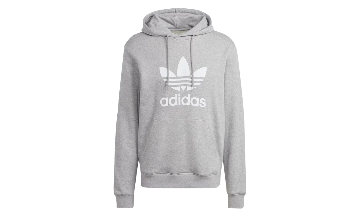 Trefoil Hoodie "MEDIUM GREY HEATHER" IM4490