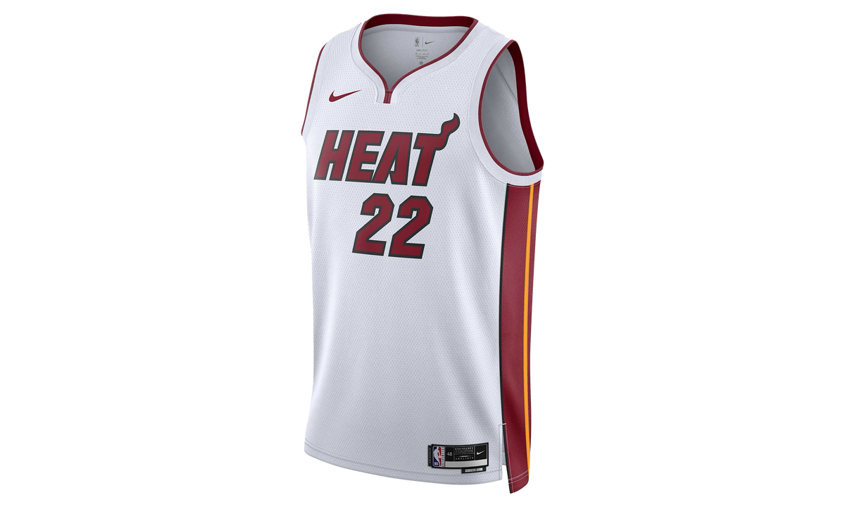 NBA HEAT 'BUTLER 22' ASSOCIATION EDITION 22/23 SWINGMAN JERSEY "White" DN2083 100
