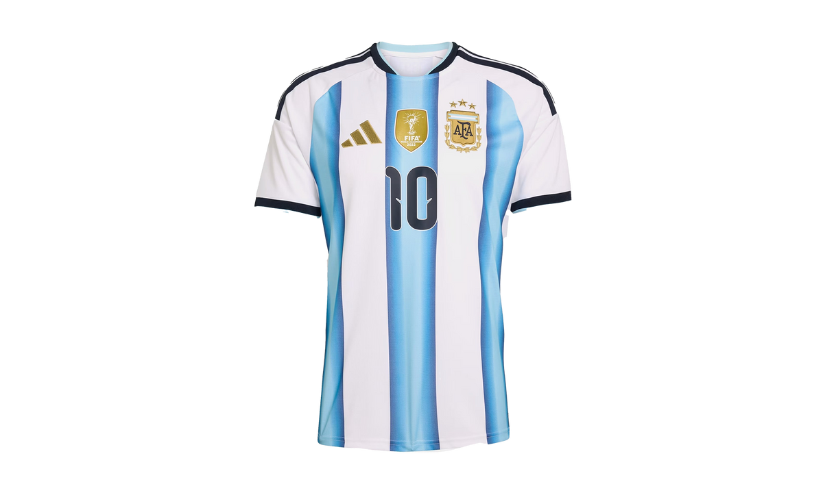 Argentina 26 Home Messi Jersey "White Icey Blue" KA8117