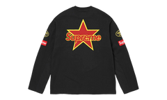 Vanson Leathers® L/S Top "SS26 - Black" SU27022