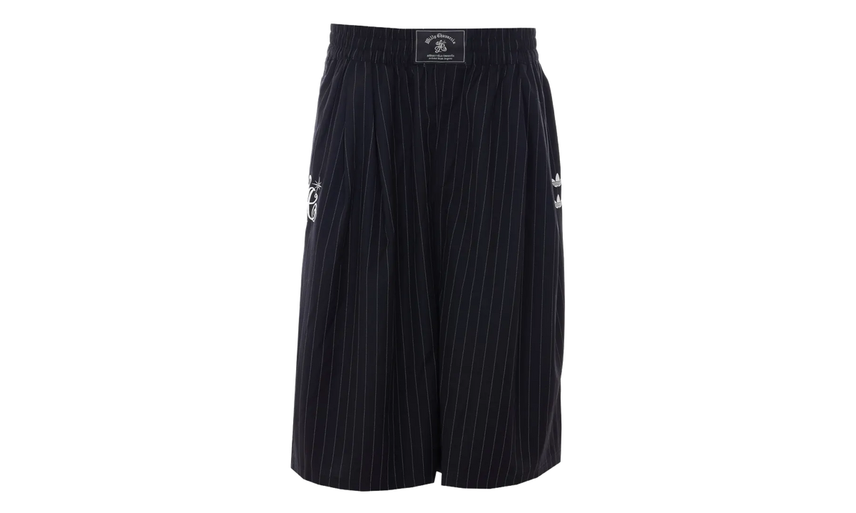 Pinstripe Shorts "Willy Chavarria - Black" KV2247