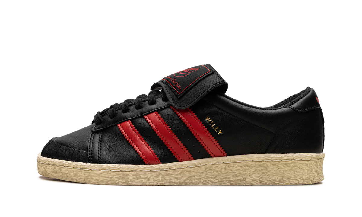 Adidas X Willy Chavarria Jabbar Low "Black/Red" JP6111