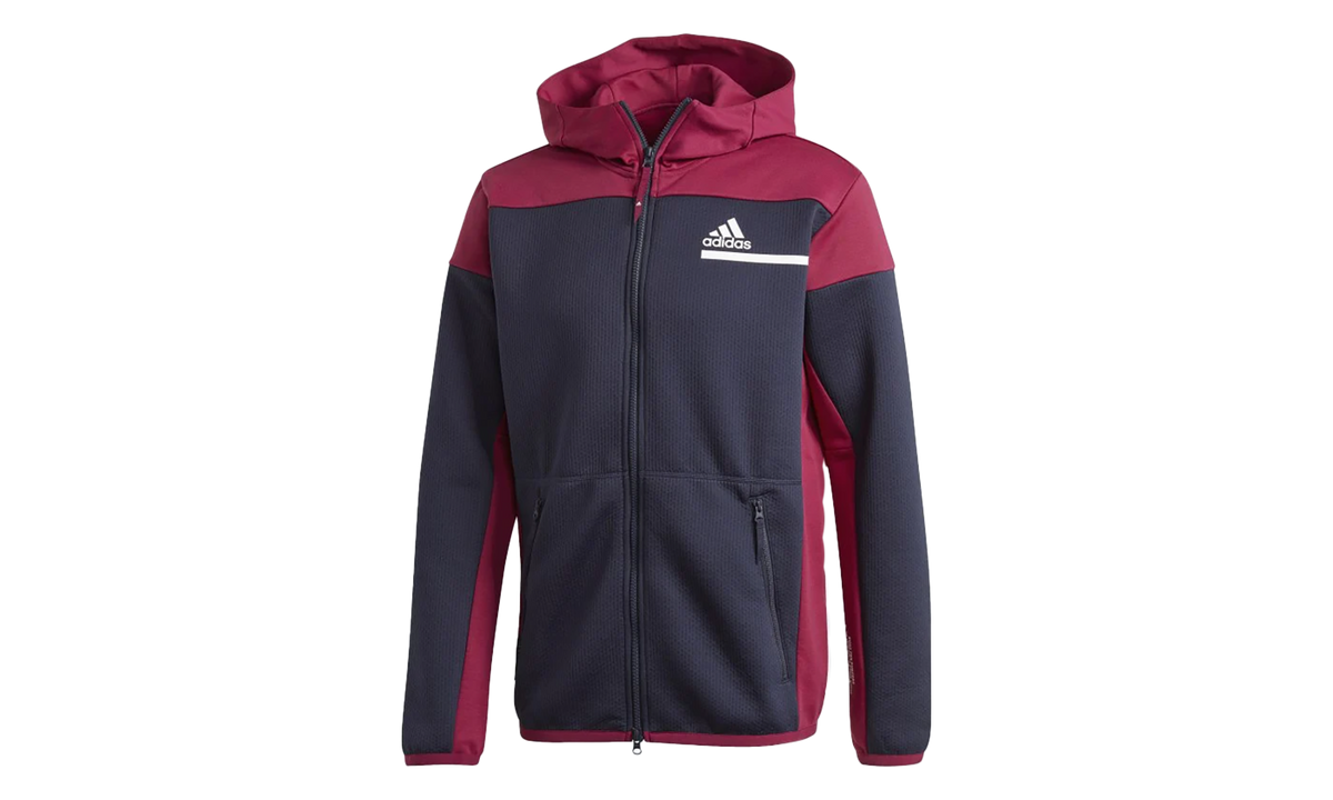 ZNE Aeroready Fullzip Sweatshirt "Legend Ink / Power Berry" FT6131