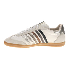 Stevie Metallic Lace Up Sneakers