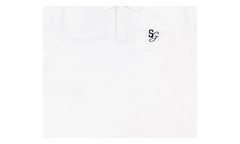 Frankie Polo Short Sleeve T-Shirt "White" SMT09 1WHT