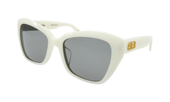 Geometric Frame Sunglasses WMNS "White" BB0273SA 003