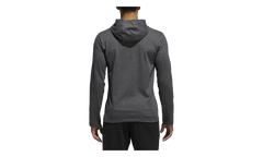 Badge of Sport Long Sleeve Hoodie "Dark Grey Heather" BR1455