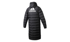 TIRO 21 LONG DOWN COAT JACKET "Black/White" GM5245