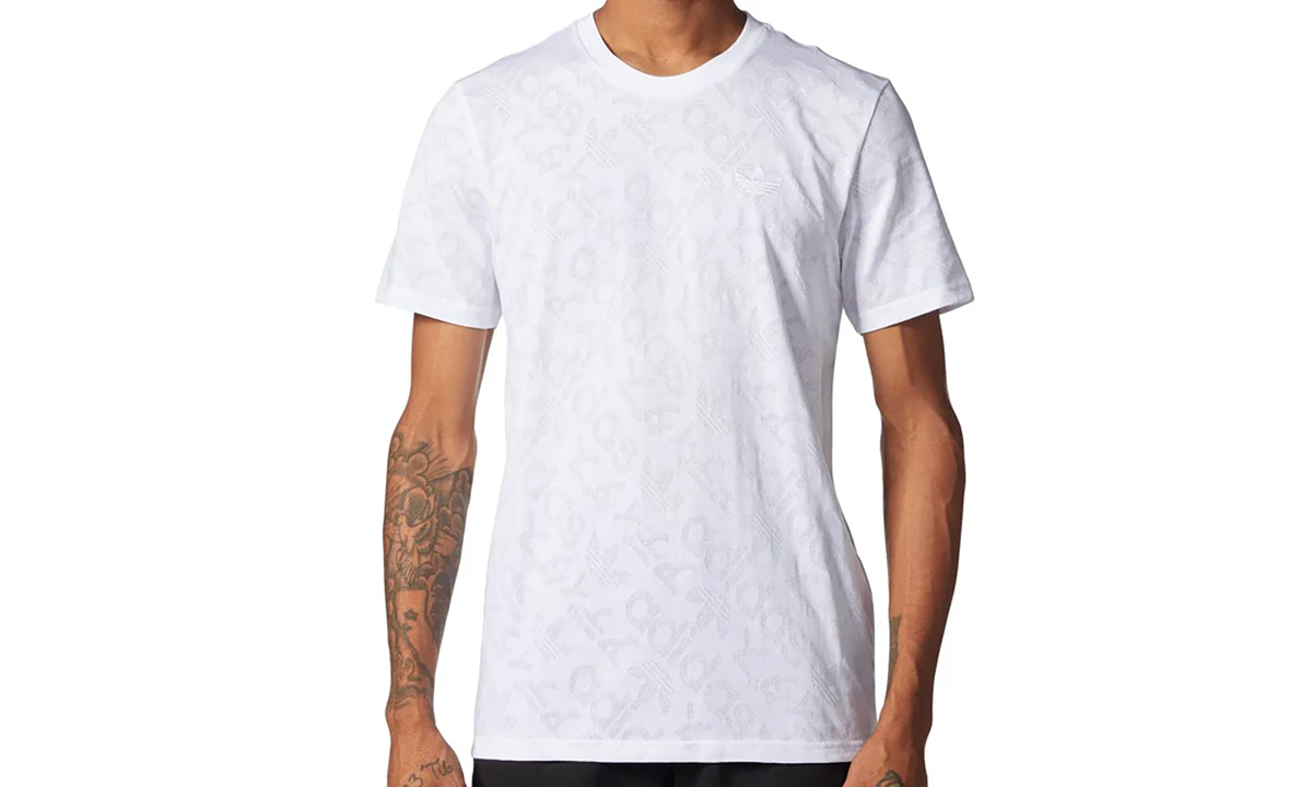 Originals Logo Jaquard Tee "White" BR8011
