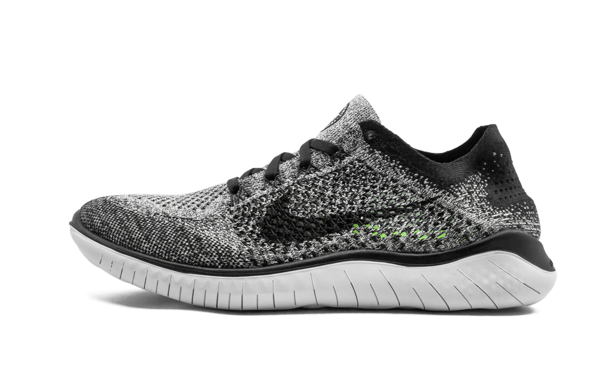 Free RN Flyknit 2018 "Oreo" 942838 101