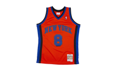 NBA Latrell Sprewell Reload Swingman Jersey "1998 New York Knicks - Orange" SMJYCP19287 NYKORAN98LSP