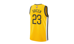 NBA Warriors Jersey "Yellow-Draymond Green Swingman Earned Edition" BQ1159 730