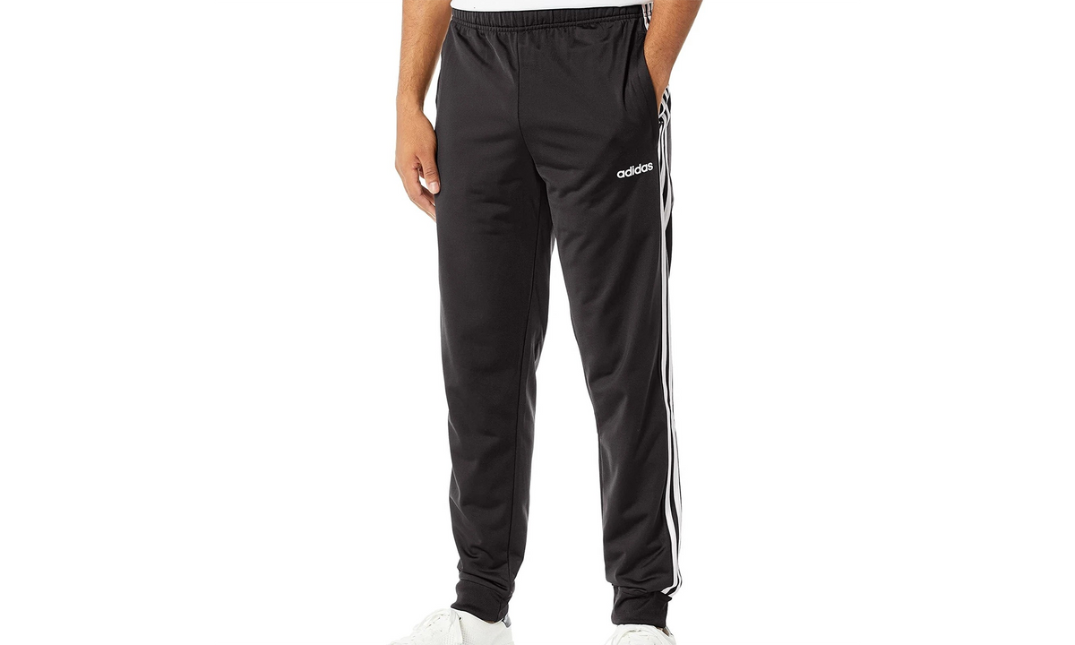 Essentials 3-Stripes Tapered Tricot Joggers "Black" DQ3090