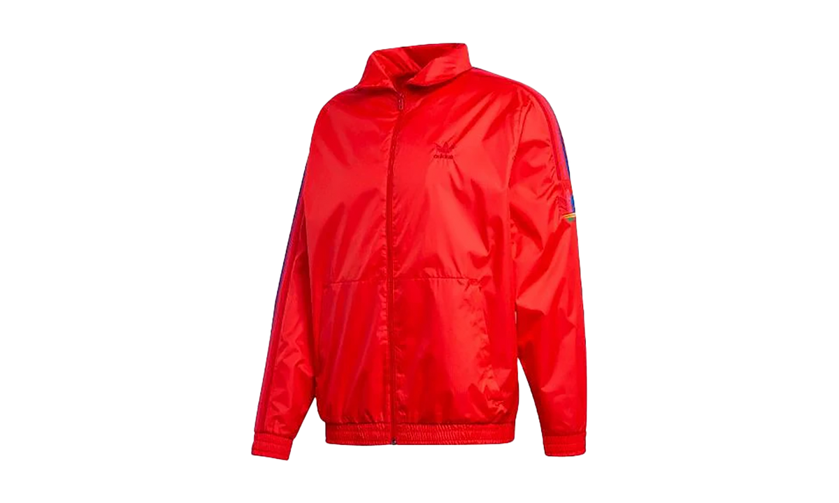 3D Trefoil 3-Stripes Track Jacket "Active Red" GE6248