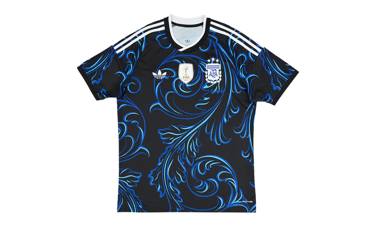 Argentina 26 Away Soccer Jersey "Black Lucid Blue" JM8395