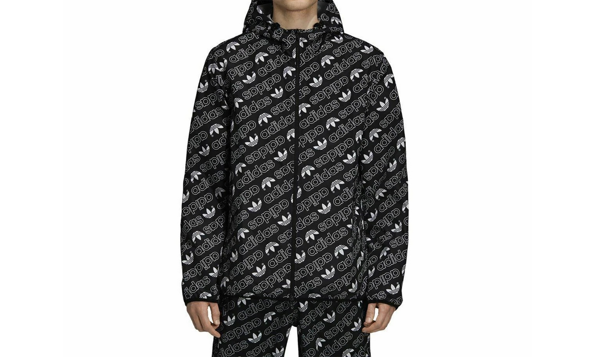 Monogram Windbreaker Jacket "Black" DH4796