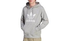 Trefoil Hoodie "MEDIUM GREY HEATHER" IM4490