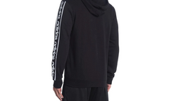 C90 Fullzip Hoodie "Black / White" EI5615