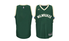 Milwaukee Bucks Swingman Jersey "Green / Beige" A74055