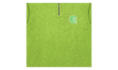 EE QUARTER ZIP "FW23 - Jade/Green" EE496