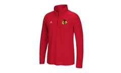 NHL Chicago Blackhawks Ultimate 1/4 Zip Tee "Red" CB7673