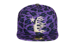 Cheetah Print Snapback "Purple" HSR250