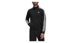 3 Stipe Tricot Track Jacket "Black / White" H46099